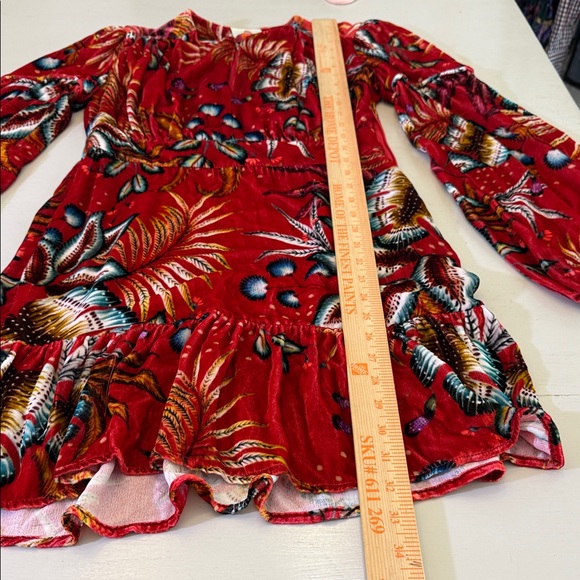 FARM Rio Red Floral Mini Dress - Picture 4 of 9